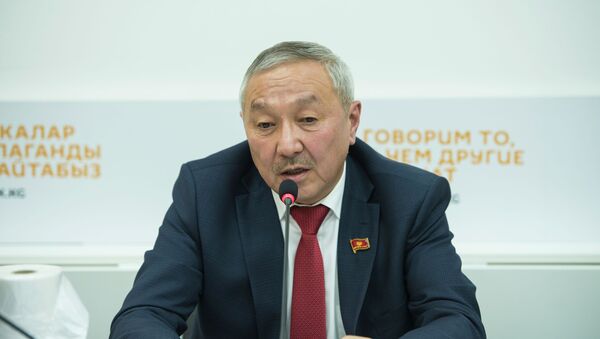 Депутат Жогорку Кенеша Бактыбек Турусбеков - Sputnik Кыргызстан
