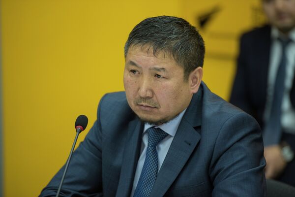 Председатель ассоциации производителей воды КР Эдиль Мамытбеков - Sputnik Кыргызстан