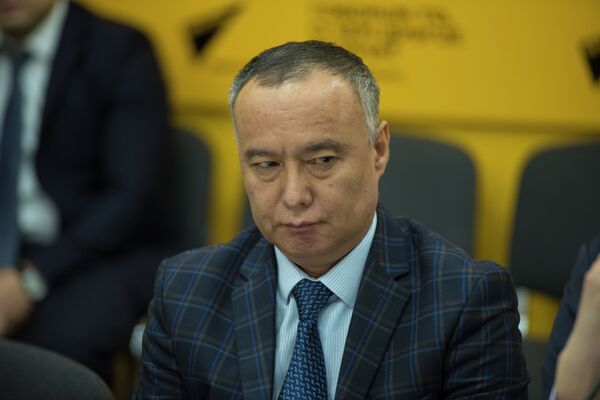 Начальник Управления технического регулирования и метрологии Министерства экономики Бакытбек Шабданов - Sputnik Кыргызстан