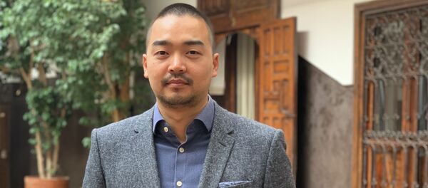 Директор компании Bal.Honey Саалы Темирканов. Архивное фото - Sputnik Кыргызстан