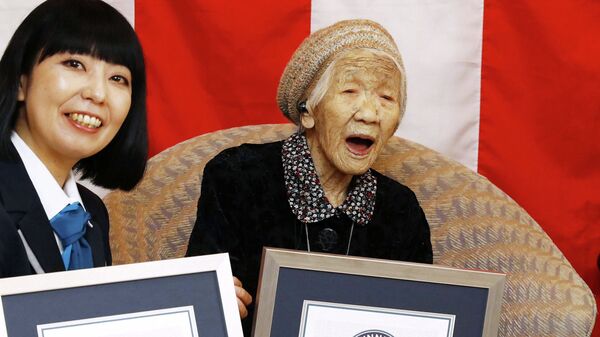 116-летняя японка Кейн Танака  - Sputnik Кыргызстан