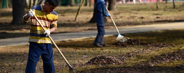 Теплая погода в Москве - Sputnik Кыргызстан