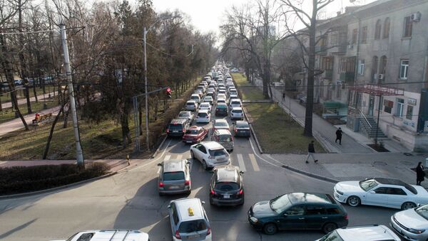 Проблема с автомобильным затором в Бишкеке - Sputnik Кыргызстан