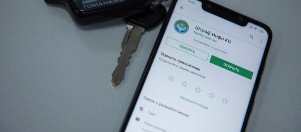  Штраф Инфо KG мобилдик тиркемеси - Sputnik Кыргызстан