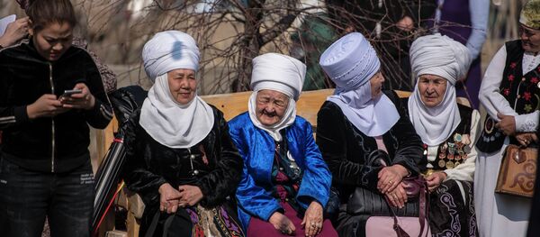 Проект 40 девушек в этнокомплексе Супара - Sputnik Кыргызстан