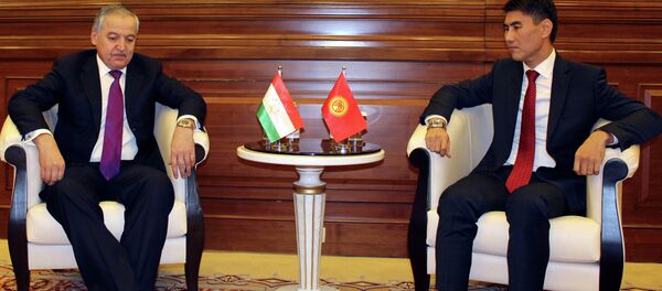 Двусторонняя встреча глав МИД КР и РТ Двусторонняя встреча глав МИД КР и РТ - Sputnik Кыргызстан