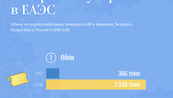 Какие кыргызстанские товары популярны в ЕАЭС - Sputnik Кыргызстан
