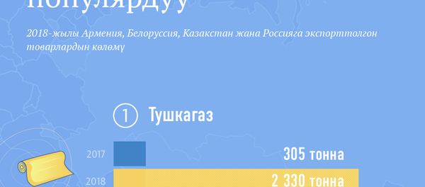 Кыргызстанда өндүрүлгөн кайсы товарлар ЕАЭБде популярдуу - Sputnik Кыргызстан