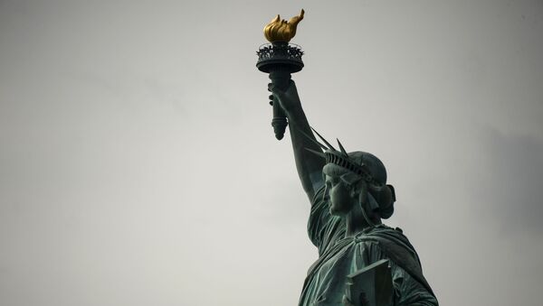 Статуя Свободы в Нью-Йорке. Архивнео фото - Sputnik Кыргызстан