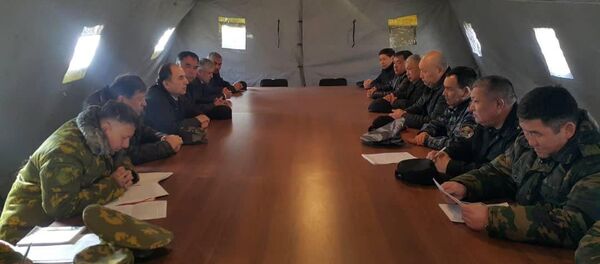 Переговоры с таджикской стороной по урегулированию ситуации на участке кыргызско-таджикской государственной границы - Sputnik Кыргызстан