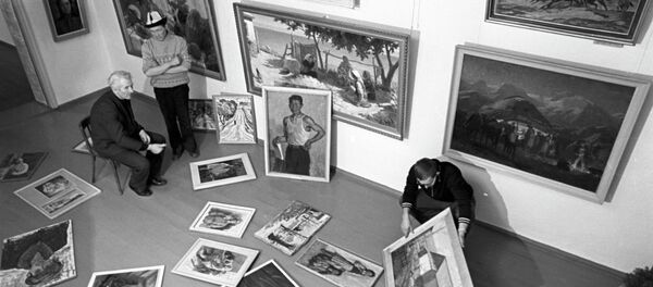 Белгилүү сүрөтчү Теодор Герцен. Архив - Sputnik Кыргызстан