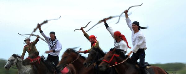 Атчан жигиттер. Архив - Sputnik Кыргызстан