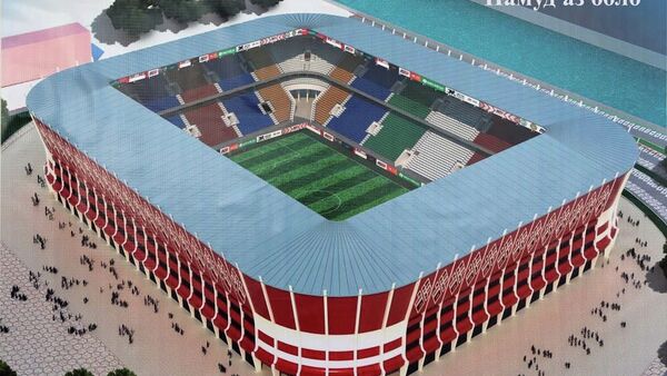 В Душанбе началось строительство современного стадиона на 30 тысяч зрителей - Sputnik Кыргызстан
