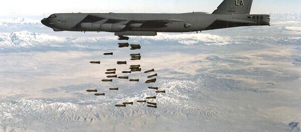 Американский стратегический бомбардировщик B-52H Stratofortress. Архивное фото - Sputnik Кыргызстан