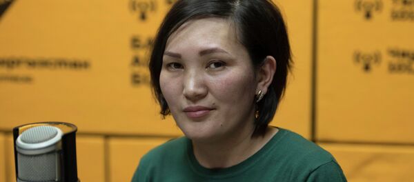 Глава отдела озеленения городского департамента в Бишкекской мэрии Нургуль Мамытова - Sputnik Кыргызстан