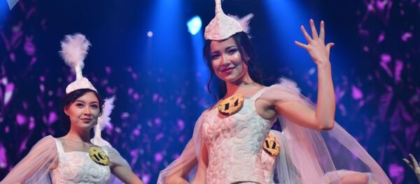 Конкурс красоты Казак аруы (Казахская красавица) Конкурс красоты Казак аруы (Казахская красавица) - Sputnik Кыргызстан