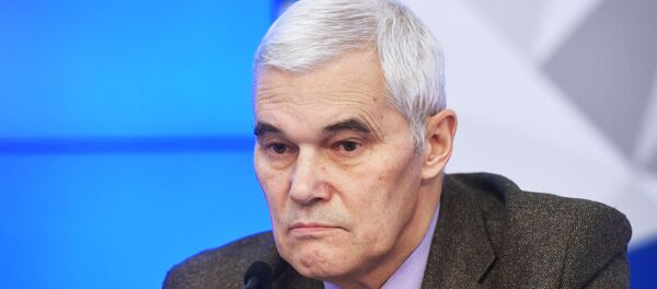 Член-корреспондент Российской академии ракетных и артиллерийских наук, доктор военных наук Константин Сивков. Архивное фото - Sputnik Кыргызстан