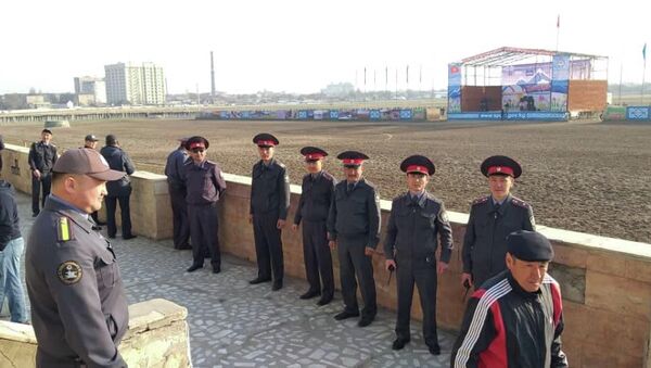 Обеспечение безопасности в день Нооруза в Бишкеке - Sputnik Кыргызстан