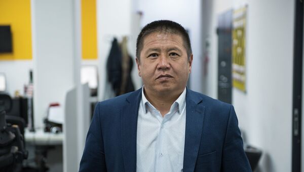 Бишкек шаарынын жашылдандыруу муниципалдык ишканасынын жетекчисинин орун басары Рысалы Жаналиев - Sputnik Кыргызстан