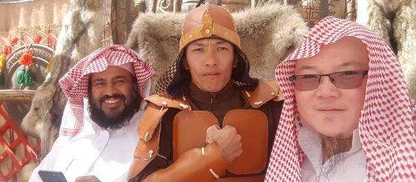 Camel Fest фестивалынын катшуучучу Улукбек Өмүрбеков - Sputnik Кыргызстан