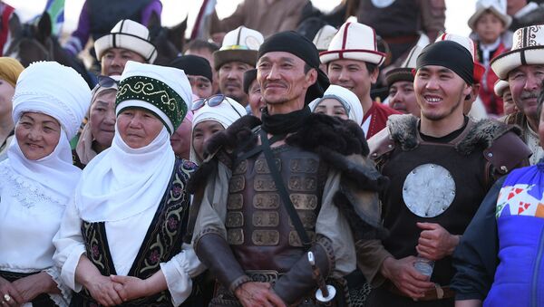 Camel Fest этнофестивалынын катышуучулары. Архивдик сүрөт - Sputnik Кыргызстан