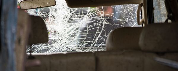 Поврежденный в ДТП автомобиль. Архивное фото - Sputnik Кыргызстан