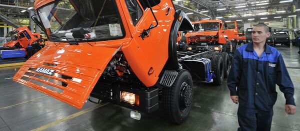 Автомобильный завод КАМАЗ - Sputnik Кыргызстан