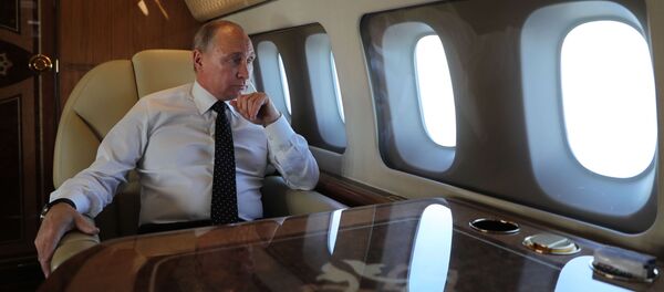 Президент РФ В. Путин посетил авиабазу Хмеймим в Сирии - Sputnik Кыргызстан
