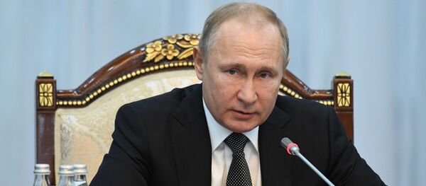 Государственный визит президента РФ В. Путина в Киргизию - Sputnik Кыргызстан