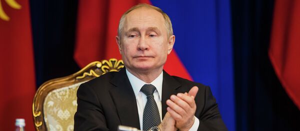 Государственный визит Владимира Путина в Кыргызстан - Sputnik Кыргызстан