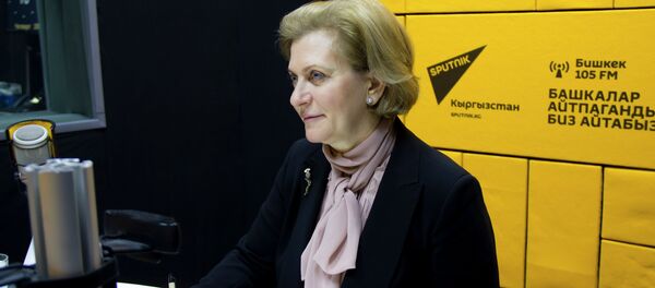 Руководитель Федеральной службы надзора в сфере защиты прав потребителей и благополучия человека Анна Попова - Sputnik Кыргызстан