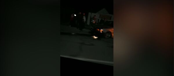 Крупная авария произошла под Бишкеком. Видео с места ДТП - Sputnik Кыргызстан