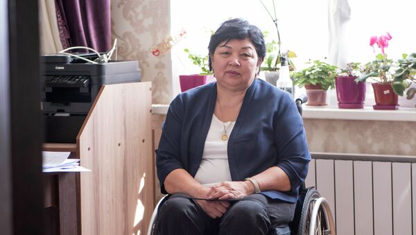 Руководитель общественного объединения Иссык-Кульской области Равенство Гульмира Казакунова - Sputnik Кыргызстан