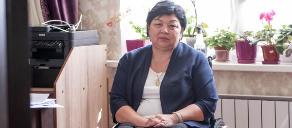 Руководитель общественного объединения Иссык-Кульской области Равенство Гульмира Казакунова - Sputnik Кыргызстан