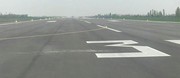 Реконструкция взлетно-посадочной полосы аэропорта Ош - Sputnik Кыргызстан