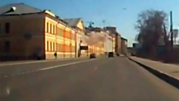 Момент взрыва в вузе Петербурга попал на видео - Sputnik Кыргызстан
