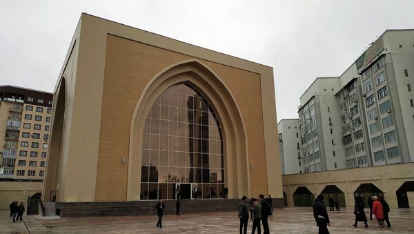 Открытие мечети 7 апрель шейиттери в Бишкеке - Sputnik Кыргызстан