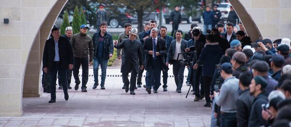 Открытие мечети 7 апрель шейиттери в Бишкеке - Sputnik Кыргызстан