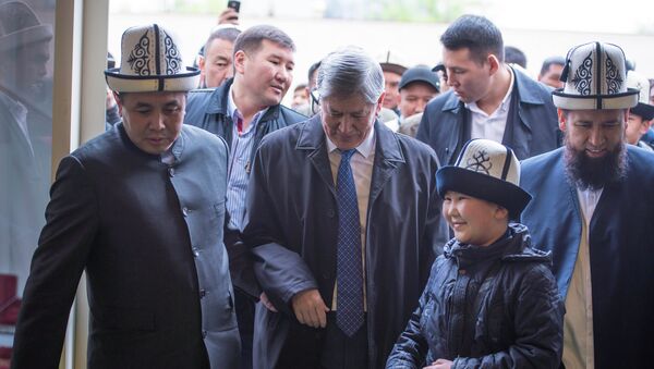Открытие мечети 7 апрель шейиттери в Бишкеке - Sputnik Кыргызстан