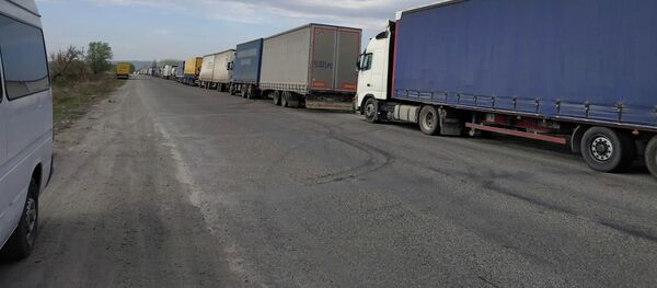 Ситуация на КПП Ак-Тилек на кыргызско-казахской границе / Ситуация на КПП Ак-Тилек на кыргызско-казахской границе / - Sputnik Кыргызстан