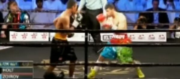 Боксер уложил соперника за 17 секунд — видео боя - Sputnik Кыргызстан