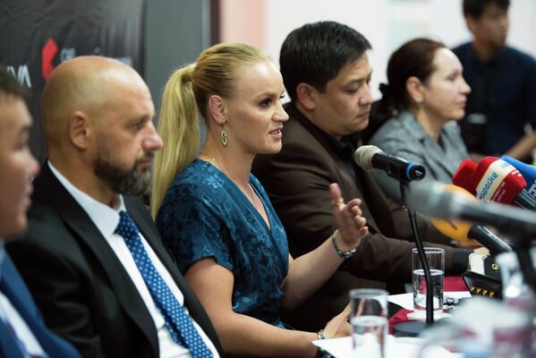 Пресс-конференция чемпионки UFC Валентины Шевченко в Бишкеке - Sputnik Кыргызстан