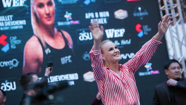 Чемпионка UFC Валентина Шевченко. Архивное фото - Sputnik Кыргызстан