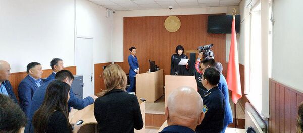 Суд по делу допущения убийства Бурулай Турдали кызы в здании Жайыльского РОВД - Sputnik Кыргызстан