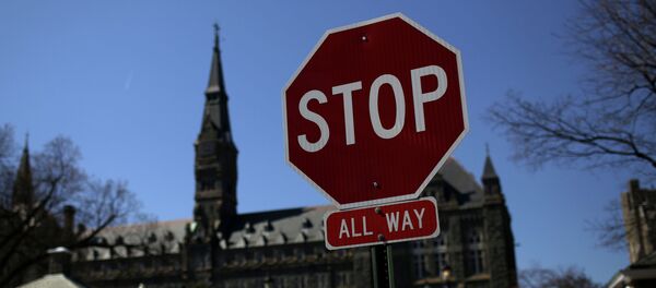 Кампус Джорджтаунского университета в Вашингтоне - Sputnik Кыргызстан