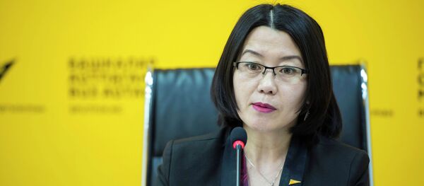 Мастер-класс журналиста ИА Sputnik Кыргызстан Нургуль Максутовой для студентов - Sputnik Кыргызстан