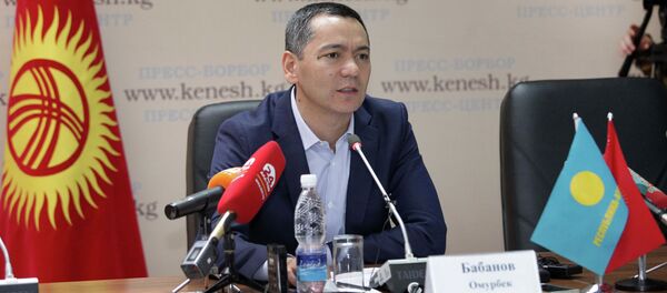 Экс-депутат ЖК Омурбек Бабанов. Архивное фото - Sputnik Кыргызстан