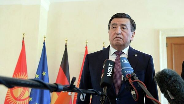 Официальным визит президента КР Сооронбая Жээнбекова в Германию - Sputnik Кыргызстан