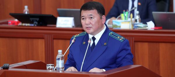 Отчет Генерального прокурора Откурбека Жамшитова в ЖК Отчет Генерального прокурора Откурбека Жамшитова в ЖК - Sputnik Кыргызстан