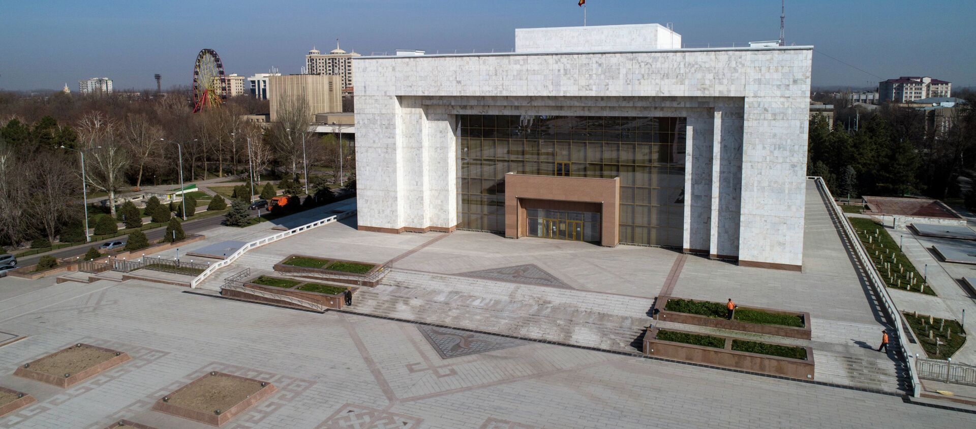 Закрытый на реконструкцию государственный исторический музей в Бишкеке. Архивное фото - Sputnik Кыргызстан, 1920, 03.11.2021